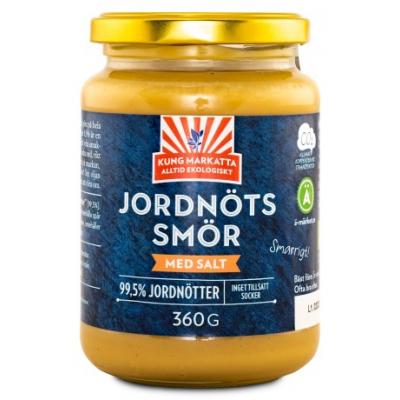 King Markatta jordnøddesmør med salt