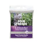 Four Friends Lavendel kattegrus